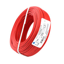 上上电缆 WDZA-BYJ-450/750V-4低烟无卤阻燃电线 红色 100米【按需生产 交货期20天】