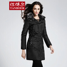 <em>坦博尔 羽绒服 女款</em> 修身韩版淑女糖果色女士羽