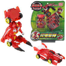 灵动魔幻车神机器人玩具 威甲车神闪电车神飞