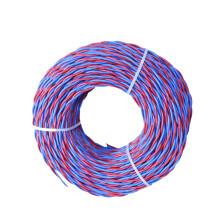 远东电缆 RVS 2*1.52芯红/蓝铜芯双绞软电线 100米【有货期非质量问题不退换】