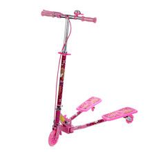 儿童三轮滑板车小孩踏板车 龙行车蛙式滑板车