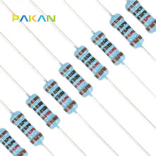 PAKAN 1/2W精密电阻 0.5W色环电阻 金属膜电阻0.5W 2K 精度1% (100只)