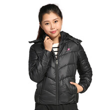 特步女装 棉服女款 运动服 秋季保暖外套 休闲时