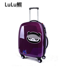 lulu熊时尚20\/24\/28寸万向轮拉杆箱行李箱出国