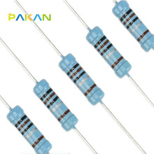 PAKAN 2W金属膜电阻 1%精度 欧姆 五色环  电阻器2W 510R  (10只)