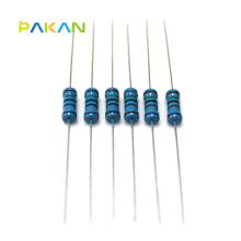 PAKAN 1W电阻器 1% 1W色环电阻 金属膜电阻1W 240K 精度1% (50只)