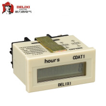 德力西电气 超小型电子累时器；CDAT1-1