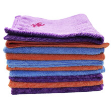 3M 细纤维毛巾 洗车毛巾 擦车毛巾 擦车布汽车毛巾加厚 10条装