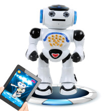 【宝贝星遥控变形智能机器人玩具 儿童电动汽