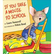 如果你带老鼠去学校进口原版 精装 童趣绘本学前教育（4-6岁）