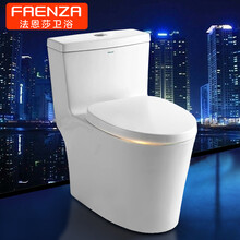 冲水坐便器 缓降盖板喷射虹吸式座便器 400孔