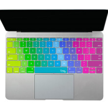 幻响（i-mu）笔记本键盘膜 苹果Macbook 12英寸专用 轻薄透气防尘防水 彩虹