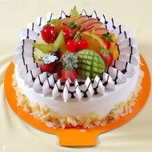 花乐士 生日蛋糕配送预定礼物女创意西安成都