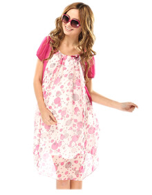 孕动人 夏季新款孕妇装孕妇裙 短袖中裙连衣裙