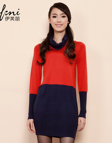 伊芙丽(eifini)长袖连衣裙 【行情 价格 评价 正品