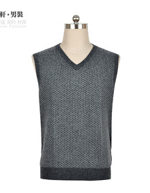 戈尔男士山羊绒毛背心 2013秋装款<em>羊毛马甲男</em>