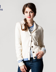 <em>货到付款</em> HAZZYS 哈吉斯 秋款新款 女装长袖针