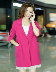 欧韩都爱 2013秋款韩版<em>女装</em>针织<em>开衫</em>外搭薄毛