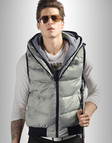 歆裳湖 秋冬新款夹棉时尚<em>马甲</em> 韩版<em>男装</em>棉背心