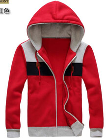 包邮 <em>秋款</em>韩版潮休闲卫衣 男<em>开衫</em>连帽运动男装