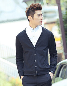 <em>货到付款</em> 秋冬装新款男装 韩版休闲男式针织衫