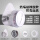 橡胶款-防尘毒面具1套+20片圆形科技KN95滤棉