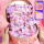 【137件紫色系列】圆形礼盒+礼袋