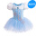 W1554#蓝色-舞蹈裙