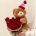 35cm生日熊+11朵红玫瑰