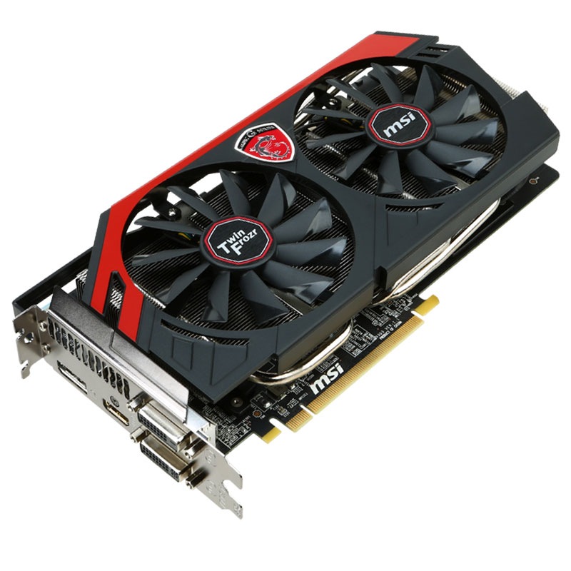 微星(msi) r9 270x gaming 2g 1120 mhz(oc mode)/5600 mhz 2gb/256