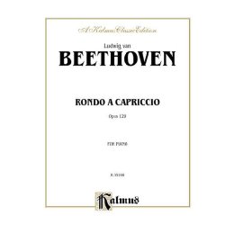 【预订】rondo a capriccio, op. 129