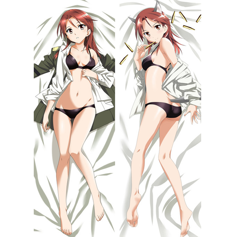 萌创社 掌柜推荐强袭魔女等身双面抱枕diy个性定制抱枕生日礼物创意