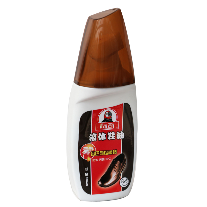 标奇 液体鞋油 75ml 棕色