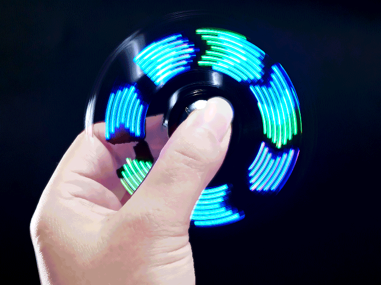 情人节礼物网红usb指尖陀螺打火机充电个性薄创意男士