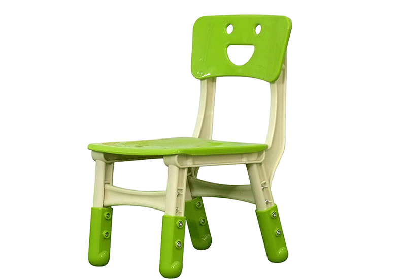 幼儿园塑料桌椅 儿童升降桌椅易擦洗宝宝早教防火板游戏方桌 绿色一桌