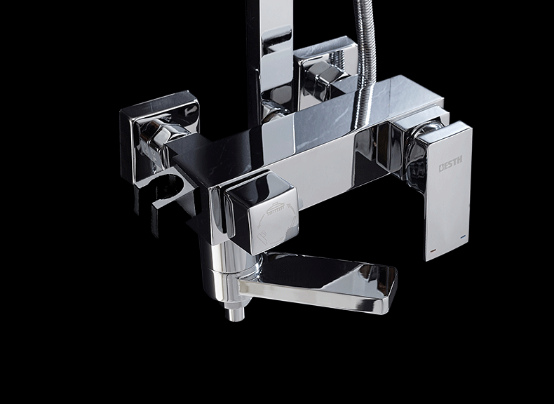 百汉厨卫bh-109全铜花洒套装 淋浴花洒套装抑菌铜淋浴