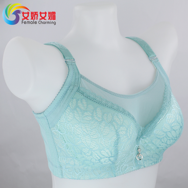 女娇女媚 抹胸式内衣薄款 裹胸防走光文胸聚拢调型 胖