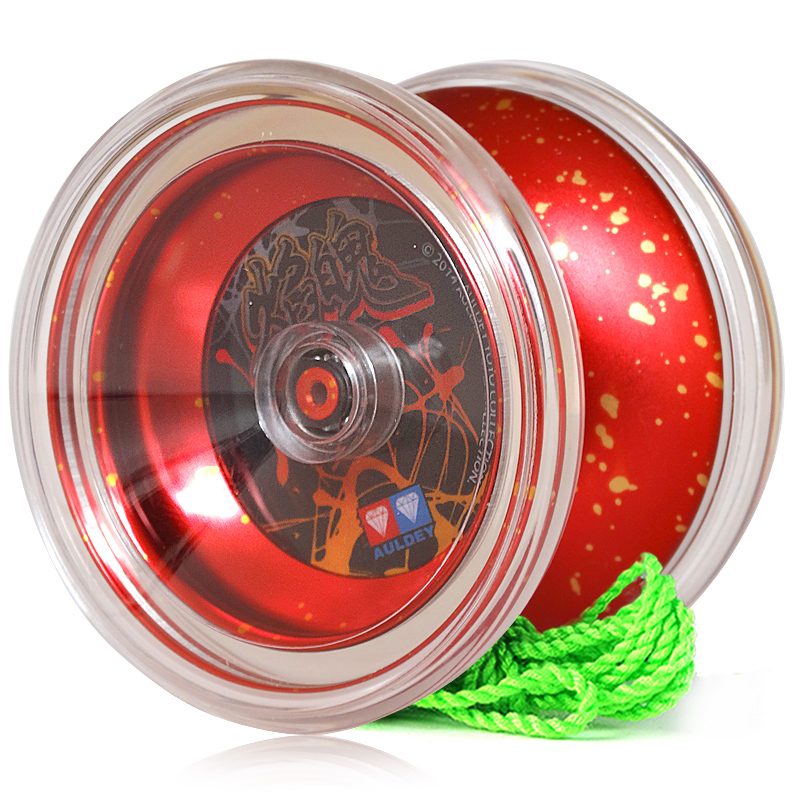 yoyo球男孩竞技玩具 爆旋花式球-电光精灵 油 线