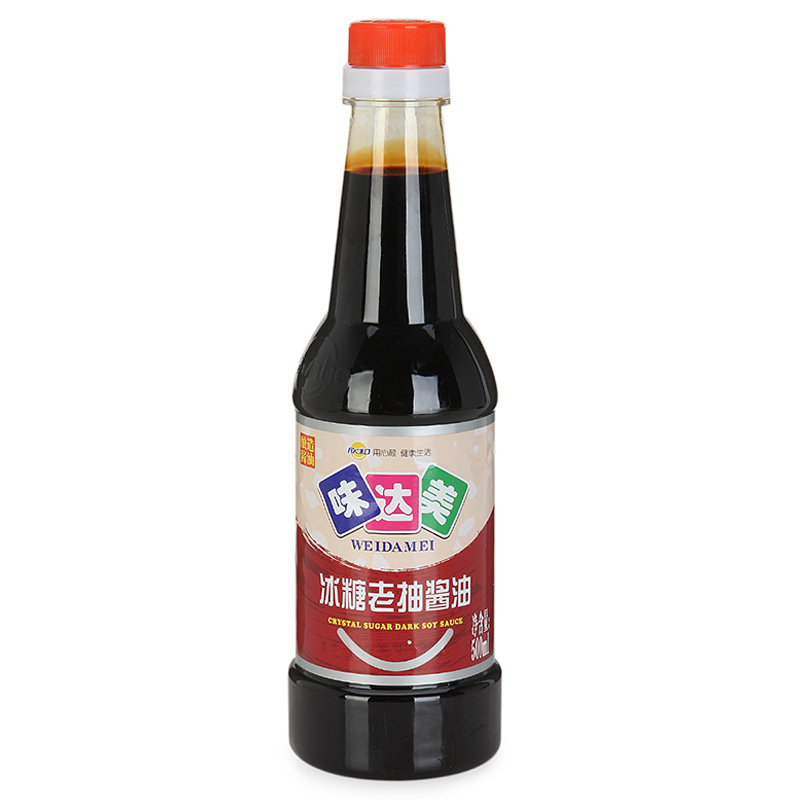 欣和味达美冰糖老抽深色酱油500ml