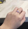 鑫萬福七夕禮物 現(xiàn)貨六爪鉆戒鉑金結(jié)婚鉆石女戒指珠寶鉆石戒指求婚訂婚 PT950鉑金-1克拉H色 曬單實拍圖