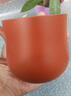 茶風(fēng)尚  宜興紫砂杯茶杯陶瓷帶蓋純?nèi)止ざ鸦信刻厥馍斩Y物辦公室喝茶禮品杯子水杯批發(fā)定制刻字家用 曬單實拍圖