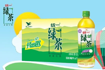 【统一】统一绿茶500ml*15瓶 整箱(京东配送)