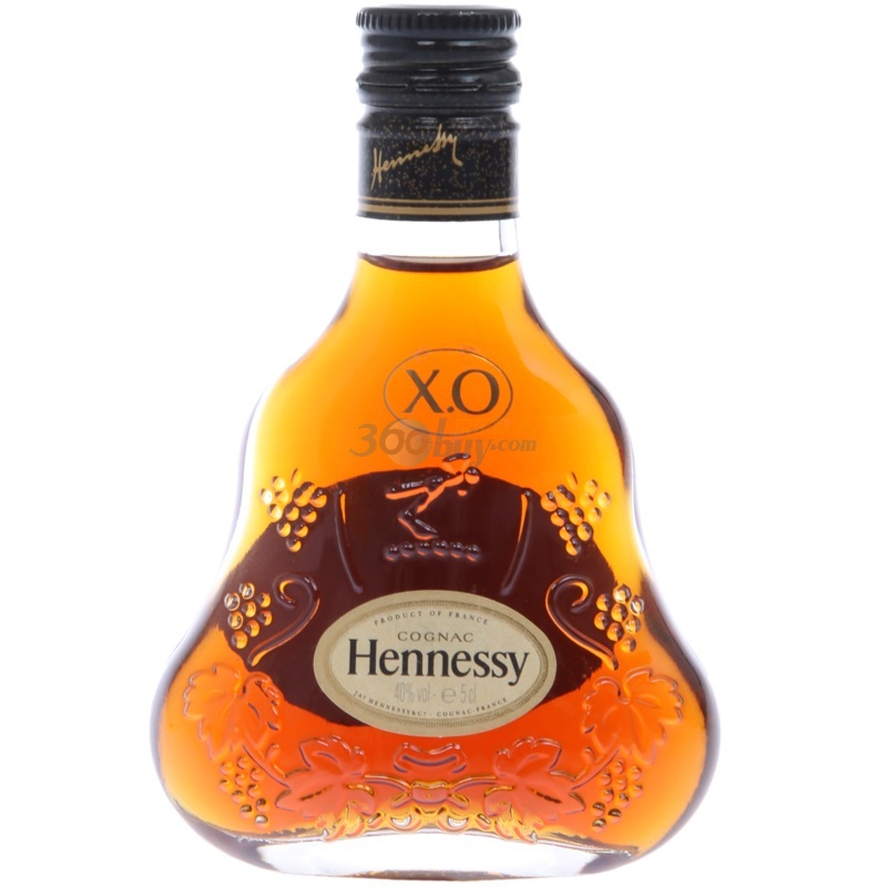 hennessy轩尼诗xo干邑白兰地 50ml--懂酒帝