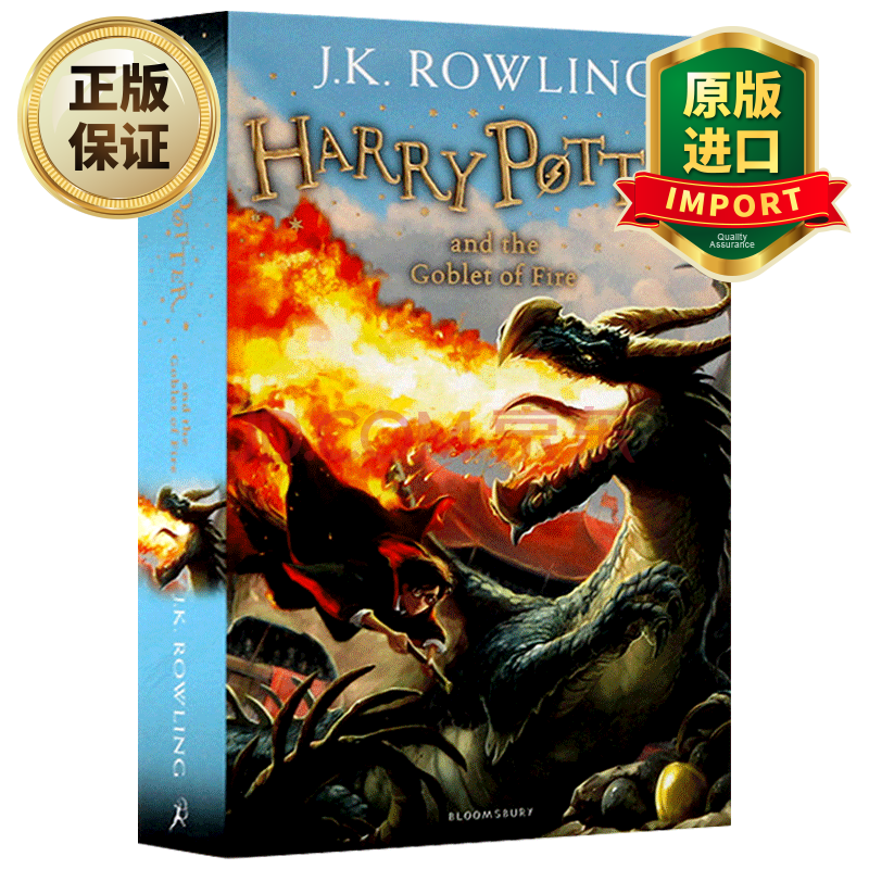 Harry Potter 4 英文原版哈利波特与火焰杯英版jk罗琳 摘要书评试读 京东图书