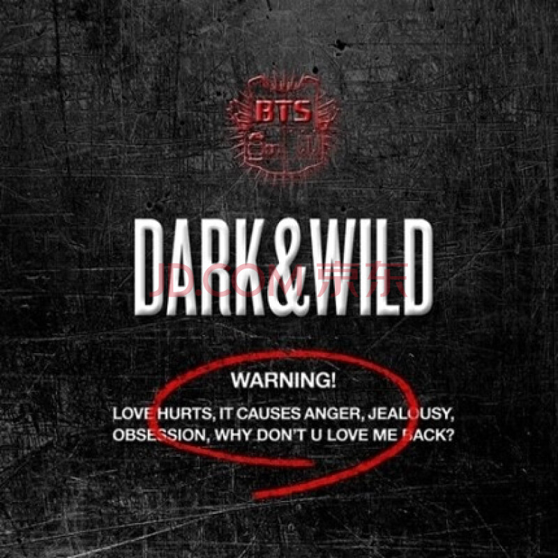 防弹少年团bts 正规1辑dark Wild 专辑 京东jd Com