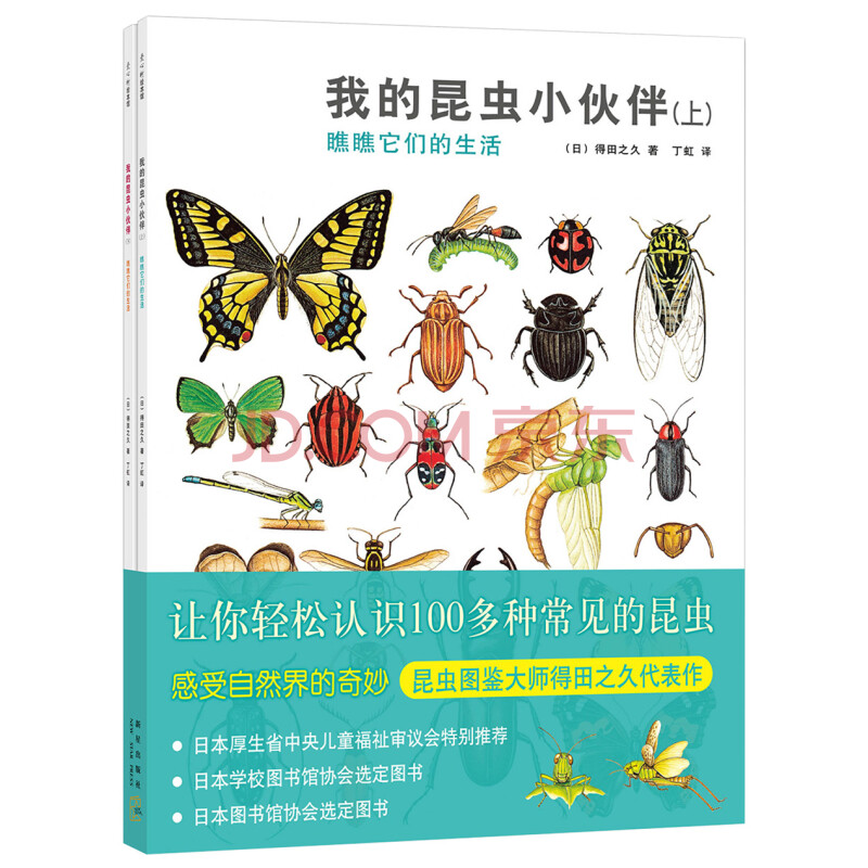 我的昆虫小伙伴 全2册 爱心树童书 日 得田之久 摘要书评试读 京东图书