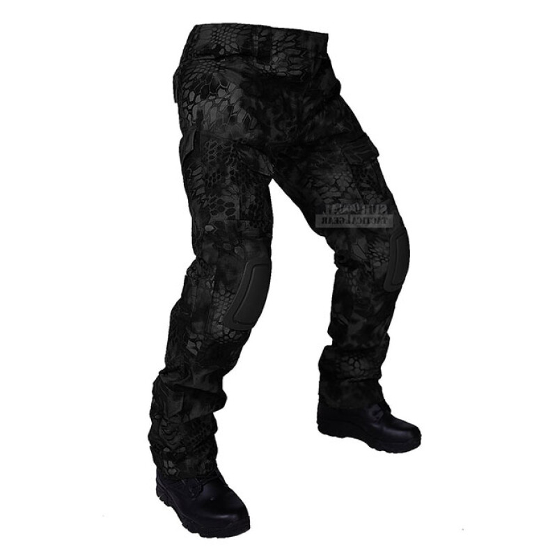  Survival  Tactical  Gear  Pants  With Knee Pads Battle Strike 