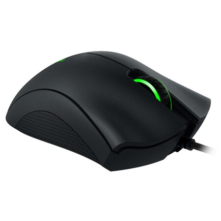 雷蛇(razer) deathadder chroma 炼狱蝰蛇幻彩版 有线游戏鼠标 黑色