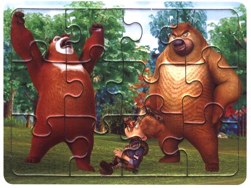 熊出没拼图总动员丛林风波