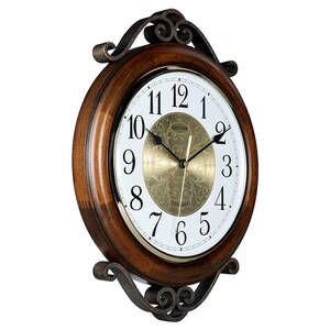 丽声 圆形大气 挂钟